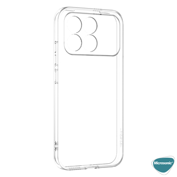 Microsonic Xiaomi Poco F8 Pro Kılıf Transparent Soft Şeffaf
