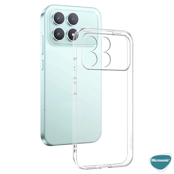 Microsonic Xiaomi Poco F8 Pro Kılıf Transparent Soft Şeffaf