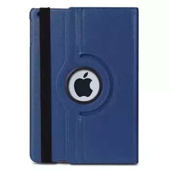 Microsonic Apple iPad 10.2'' 9. Nesil (A2602-A2604-A2603-A2605) Kılıf 360 Rotating Stand Deri Lacivert