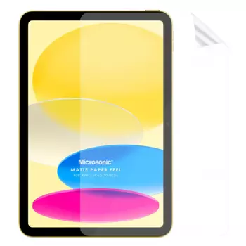 Microsonic Apple iPad 11.Nesil 2025 (A3354-A3355) Paper Feel Kağıt Dokulu Mat Ekran Koruyucu