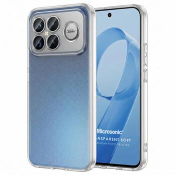 Microsonic Xiaomi Poco F8 Ultra Kılıf Transparent Soft Şeffaf