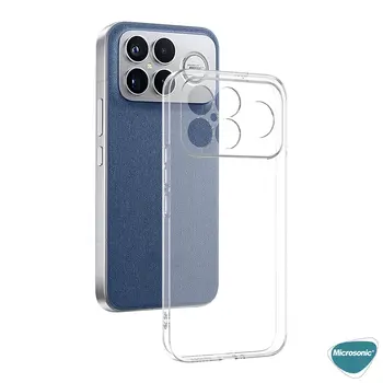 Microsonic Xiaomi Poco F8 Ultra Kılıf Transparent Soft Şeffaf