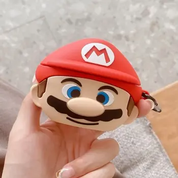 Microsonic AirPods Pro Kılıf Cartoon Figürlü Silikon Crtn-Fgr-Spr-Mro