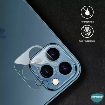 Microsonic Apple iPhone 15 Pro Max Kamera Lens Koruma Camı