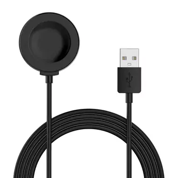 Microsonic Huawei Watch Fit 4 Manyetik USB Şarj Kablosu Siyah