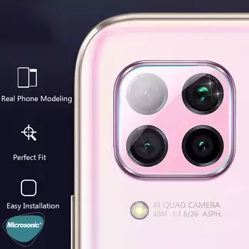 Microsonic Huawei P40 Lite Kamera Lens Koruma Camı