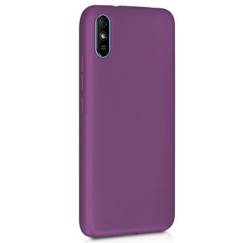 Microsonic Xiaomi Redmi 9A Kılıf Matte Silicone Mor