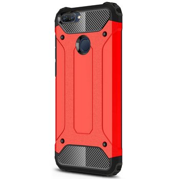 Microsonic Oppo A5S Kılıf Rugged Armor Kırmızı