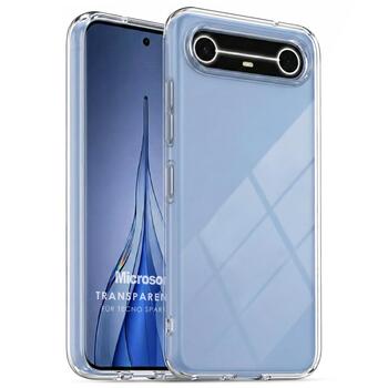Microsonic TECNO Spark Slim 5G Kılıf Transparent Soft Şeffaf