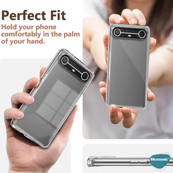 Microsonic TECNO Spark Slim 5G Kılıf Transparent Soft Şeffaf