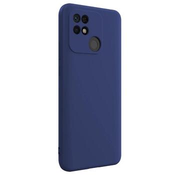 Microsonic Xiaomi Poco C40 Kılıf Matte Silicone Lacivert