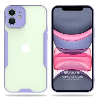 Microsonic Apple iPhone 11 Kılıf Paradise Glow Lila