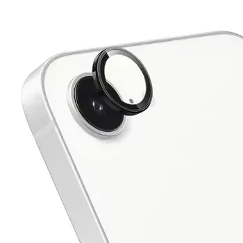 Microsonic Apple iPhone 16e Tekli Kamera Lens Koruma Camı Siyah
