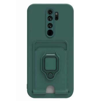 Microsonic Xiaomi Redmi Note 8 Pro Kılıf Multifunction Silicone Yeşil