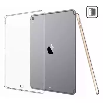 Microsonic Apple iPad Pro 12.9'' 2018 (A1876-A2014-A1895-A1983) Kılıf Transparent Soft Beyaz