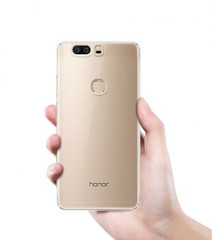 Caseup Huawei P10 Lite Kılıf Transparent Soft Beyaz