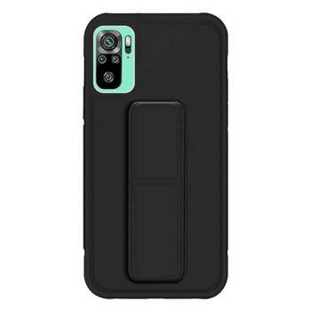 Microsonic Xiaomi Redmi Note 10 Kılıf Hand Strap Siyah