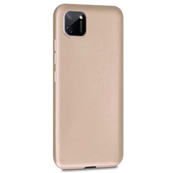 Microsonic Realme C11 Kılıf Matte Silicone Gold