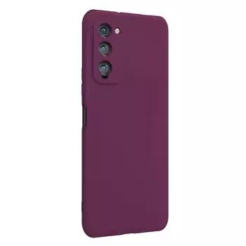 Microsonic Matte Silicone TECNO Camon 18P Kılıf Mor