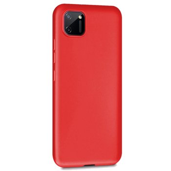 Microsonic Realme C11 Kılıf Matte Silicone Kırmızı