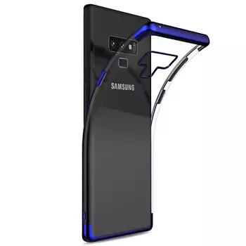 Microsonic Samsung Galaxy Note 9 Kılıf Skyfall Transparent Clear Mavi