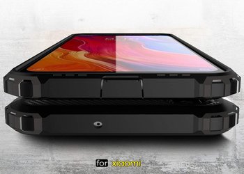 Microsonic Xiaomi Mi 9 Kılıf Rugged Armor Kırmızı