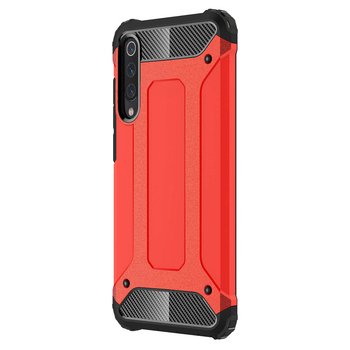 Microsonic Xiaomi Mi 9 Kılıf Rugged Armor Kırmızı