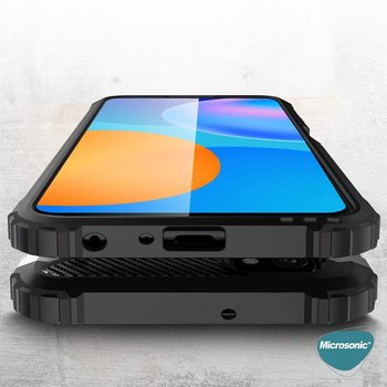 Microsonic Huawei P Smart 2021 Kılıf Rugged Armor Siyah