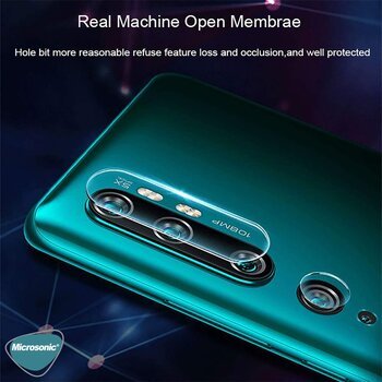 Microsonic Xiaomi Mi Note 10 Kamera Lens Koruyucu