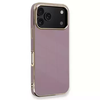 Microsonic Apple iPhone 17 Pro Kılıf Olive Plated Lila