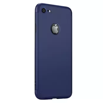 Microsonic Apple iPhone 6S Kılıf Double Dip 360 Protective Lacivert