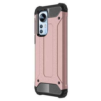 Microsonic Xiaomi Mi 12 Kılıf Rugged Armor Rose Gold