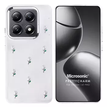 Microsonic Xiaomi Mi 14T Kılıf PrettyCharm Tulip