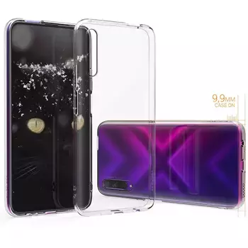 Microsonic Huawei P Smart Pro Kılıf Transparent Soft Beyaz