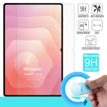 Microsonic Samsung Galaxy Tab S11 Ultra Nano Glass Cam Ekran Koruyucu