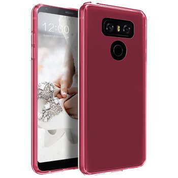 Microsonic LG G6 Kılıf Transparent Soft Pembe