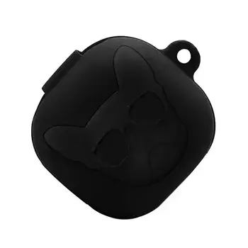 Microsonic Samsung Galaxy Buds Live Kılıf French Bulldog Siyah