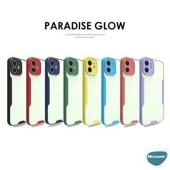 Microsonic Apple iPhone XS Max Kılıf Paradise Glow Lacivert