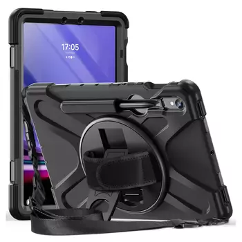 Microsonic Samsung Galaxy Tab S10 FE Kılıf Heavy Defender Siyah