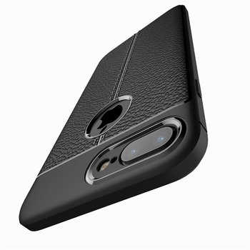 CaseUp Apple iPhone 8 Plus Kılıf Niss Silikon Siyah