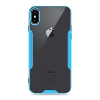 Microsonic Apple iPhone XS Kılıf Paradise Glow Turkuaz