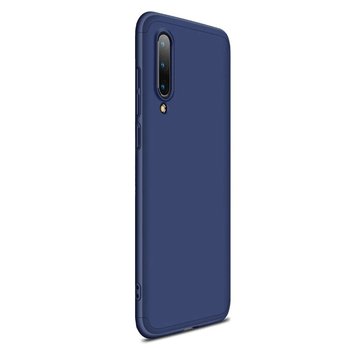 Microsonic Xiaomi Mi 9 Kılıf Double Dip 360 Protective AYS Lacivert