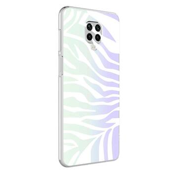 Microsonic Xiaomi Redmi Note 9S Braille Feel Desenli Kılıf Zebra