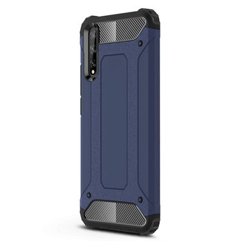 Microsonic Huawei P Smart S Kılıf Rugged Armor Lacivert