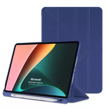 Microsonic Xiaomi Redmi Pad SE 8.7 Kılıf Origami Pencil Lacivert