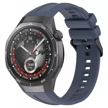 Microsonic Huawei Watch GT5 Pro 42mm Kordon, Silicone SwiftBands Mavi