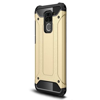 Microsonic Xiaomi Redmi Note 9 Kılıf Rugged Armor Gold