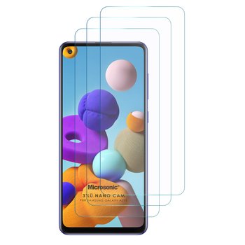 Microsonic Samsung Galaxy A21S Nano Ekran Koruyucu (3'lü Paket)