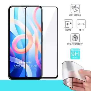 Microsonic Xiaomi Redmi Note 11 Seramik Matte Flexible Ekran Koruyucu Siyah