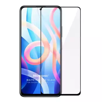 Microsonic Xiaomi Redmi Note 11 Seramik Matte Flexible Ekran Koruyucu Siyah